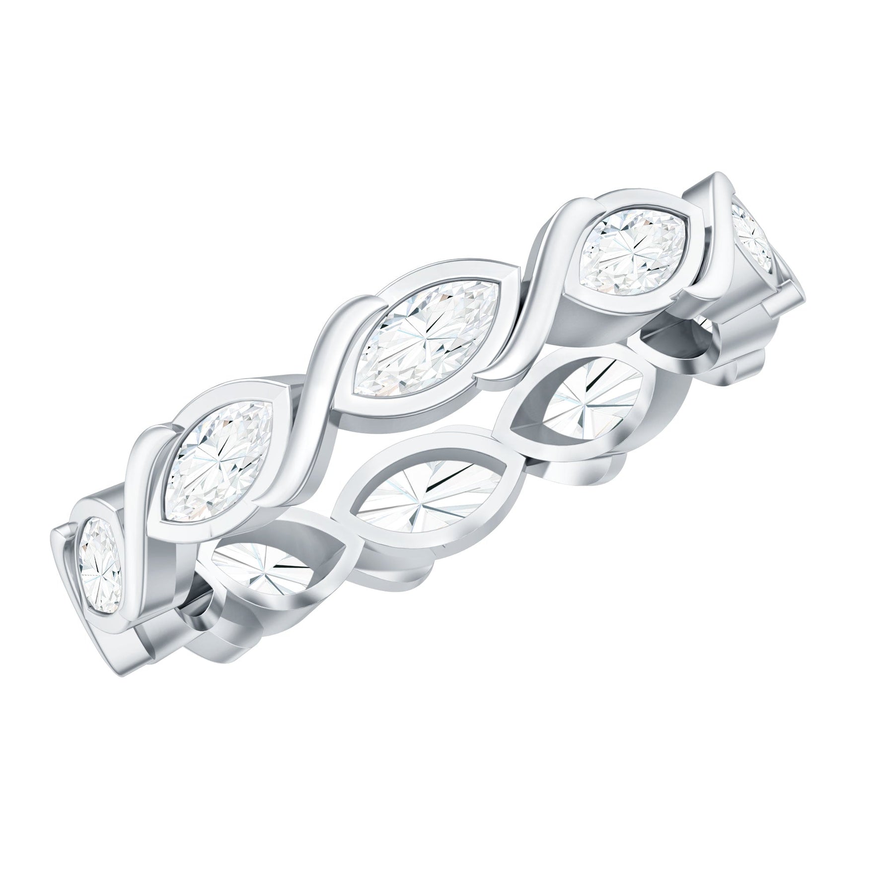 Certified Lab Grown Diamond Wedding Anniversary Ring