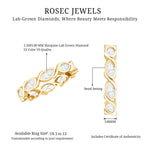 Certified Lab Grown Diamond Wedding Anniversary Ring