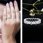 Certified Lab Grown Diamond Full Eternity Wedding Ring