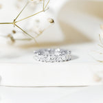 Certified Lab Grown Diamond Full Eternity Wedding Ring