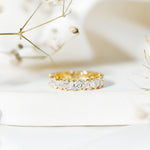 Certified Lab Grown Diamond Full Eternity Wedding Ring