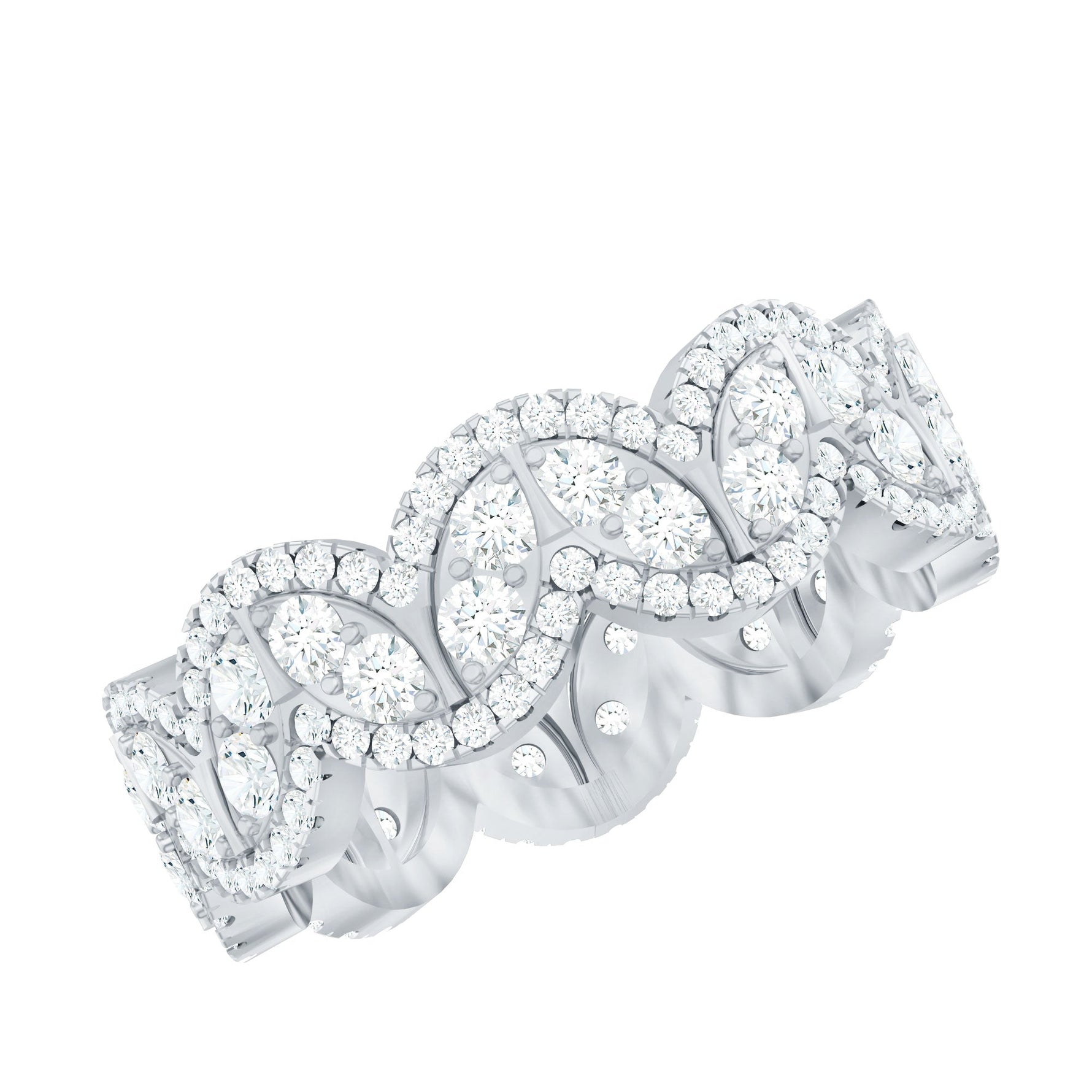 Certified Lab Diamond Vintage Inspired Wedding Ring