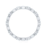 Certified Lab Grown Diamond Designer Wedding Eternity Ring