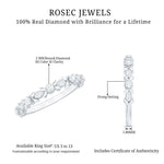 Nature Inspired Diamond Wedding Ring