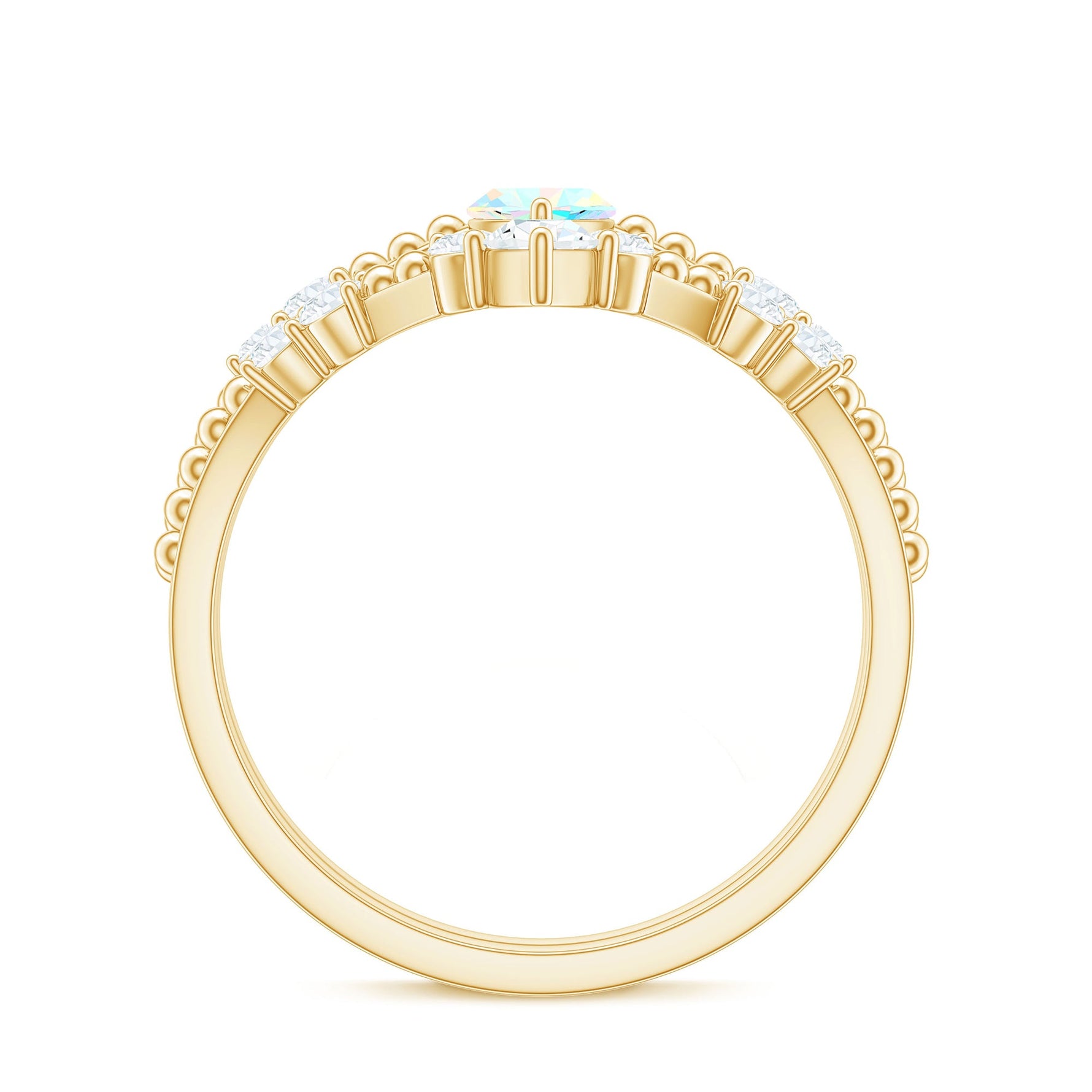 Certified Real Ethiopian Opal Marquise Engagement Wedding Ring Set of 2