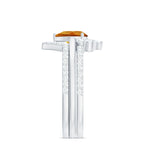 Pear Cut Citrine Trio Wedding Ring Set with Moissanite