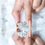 Certified Lab Grown Diamond 3 Stone Engagement Ring