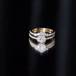 Certified 5X7 MM Lab Grown Diamond Engagement Ring Enhancer