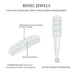 Lab Grown Diamond Wedding Anniversary Ring For Women