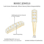 Lab Grown Diamond Wedding Anniversary Ring For Women