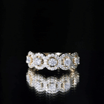 Certified Lab Created Diamond Wedding Band Ring