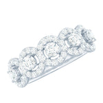 Certified Lab Created Diamond Wedding Band Ring