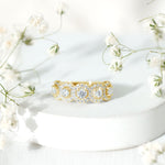 Certified Lab Created Diamond Wedding Band Ring