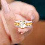 Certified Lab Created Diamond Antique Engagement Ring for Women