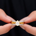 Certified Lab Created Diamond Antique Engagement Ring for Women