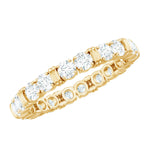 Lab Created Diamond Full Eternity Band Ring for Women