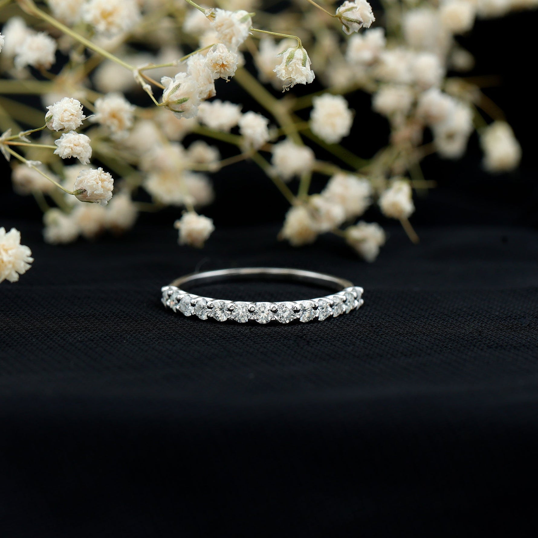 Lab Grown Diamond Eternity Stackable Ring
