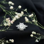 Certified Lab Created Diamond Halo Engagement Ring For Her