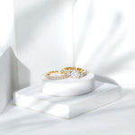 Certified Lab Created Diamond Marriage Ring Set