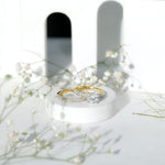 Certified 2 CT Lab Grown Diamond Bridal Ring Set for Her