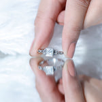 Celtic Knot Inspired Lab Grown Diamond Promise Ring