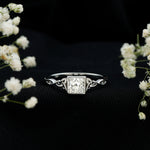 Celtic Knot Inspired Lab Grown Diamond Promise Ring