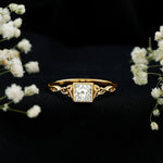 Celtic Knot Inspired Lab Grown Diamond Promise Ring