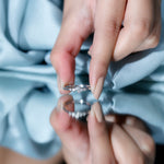 Certified Lab Created Diamond Wedding Anniversary Ring