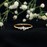 Certified Lab Created Diamond Wedding Anniversary Ring