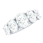 Lab Grown Diamond 5 Stone Statement Ring