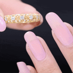 Moissanite Vintage Antique Wedding Ring