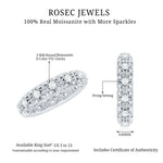 Moissanite Vintage Antique Wedding Ring