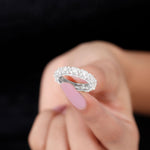 Moissanite Vintage Antique Wedding Ring