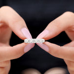 Moissanite Vintage Antique Wedding Ring