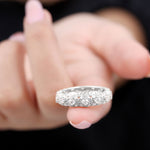 Moissanite Vintage Antique Wedding Ring