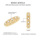 Moissanite Vintage Antique Wedding Ring