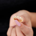 Moissanite Vintage Antique Wedding Ring