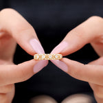 Moissanite Vintage Antique Wedding Ring