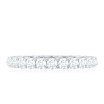 Brilliant Cut Moissanite Eternity Wedding Ring for Women