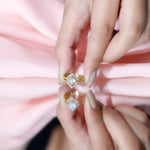 Princess Cut Lab Grown Diamond Bridal Ring Set