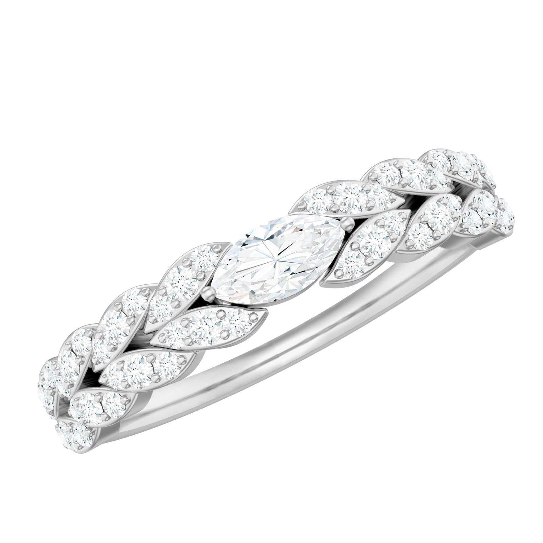 Lab Grown Diamond East West Eternity Ring for Her