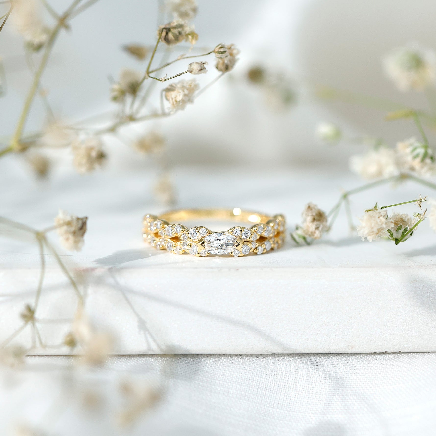 Lab Grown Diamond East West Eternity Ring for Her