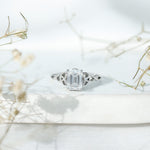 Celtic Design Inspired Lab Grown Diamond Engagement Ring
