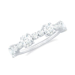 Lab Grown Diamond Stackable Eternity Ring For Women