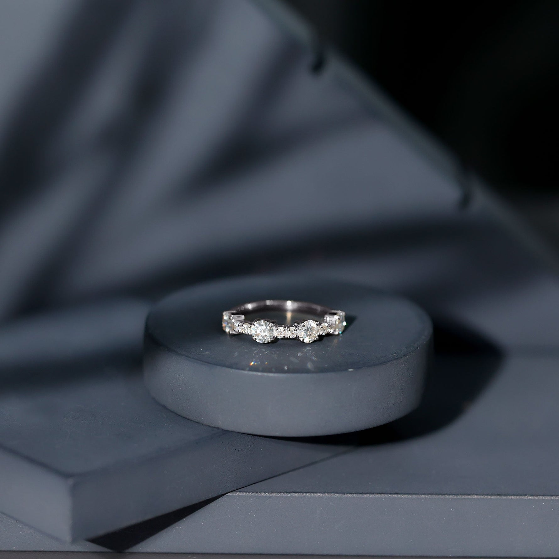 Lab Grown Diamond Stackable Eternity Ring For Women