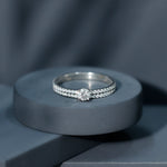 Certified Lab Created Diamond Wedding Ring Set For Bride
