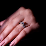 Certified Lab Created Diamond Wedding Ring Set For Bride