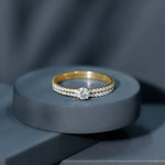 Certified Lab Created Diamond Wedding Ring Set For Bride