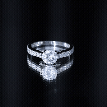 Certified Lab Grown Diamond 2 Carat Solitaire Engagement Ring