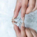 Certified Lab Grown Diamond 2 Carat Solitaire Engagement Ring